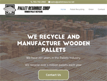 Tablet Screenshot of palletresource.net